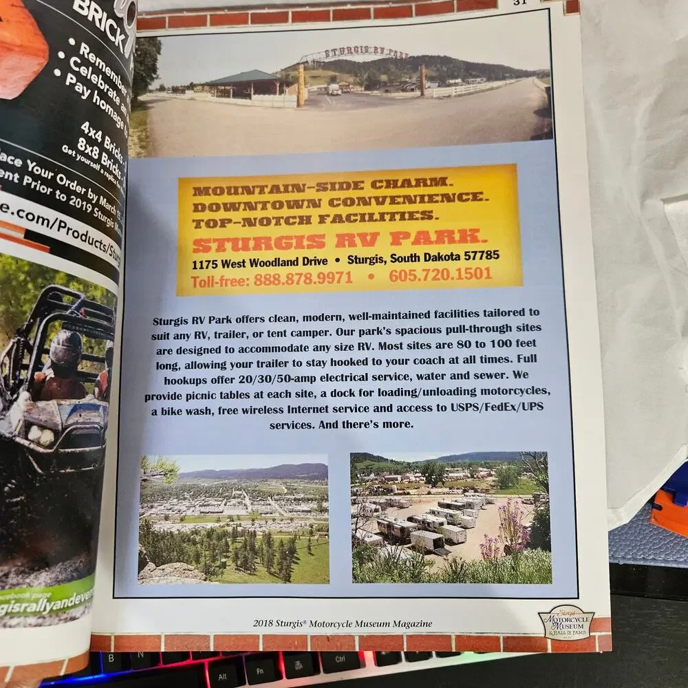 Sturgis Motorcyle magazine 2018